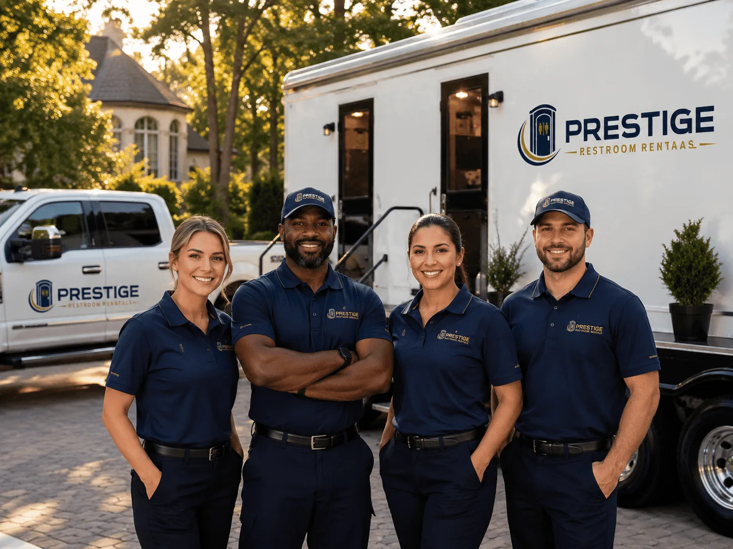 Trusted Luxury Portable Restrooms company in Onaka, SD